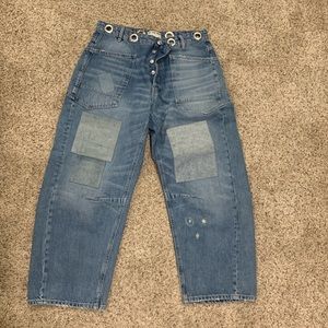 We The Free barrel jeans